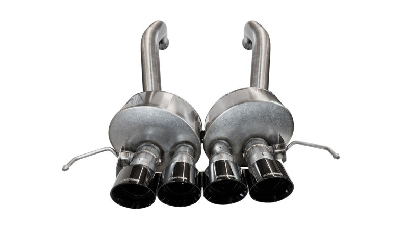Corsa 2014-19 C7 Corvette Z06 6.2L 2.75in Xtreme Axle-Back w/ Dual NPP & Quad Black Tips