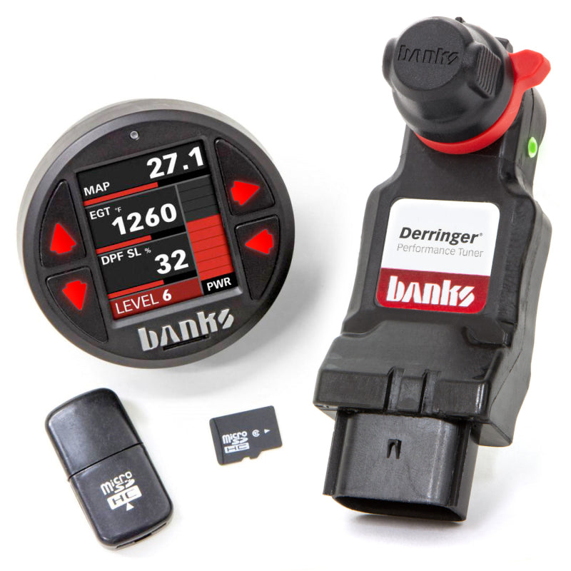 Banks Power 2011-19 Ford Superduty 6.7L PowerStroke Derringer Tuner (Gen 2) w/ 1.8 iDash DataMonster