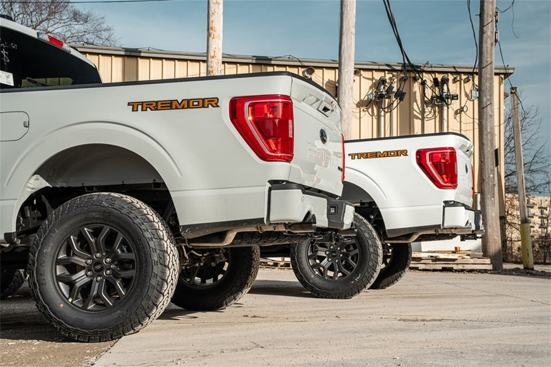 Corsa 2021+ Ford F-150 SuperCrew/5.5ft Bed 3.5L V6 Sport Cat-Back Dual Rear Exit-Black PVD Tips