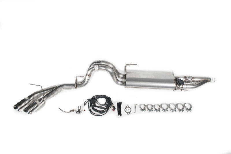 ROUSH 2015-2021 Ford F-150 2.7L/3.3L/3.5L/5.0L Active Cat-Back Exhaust Kit (Excl. Raptor & Short Cab