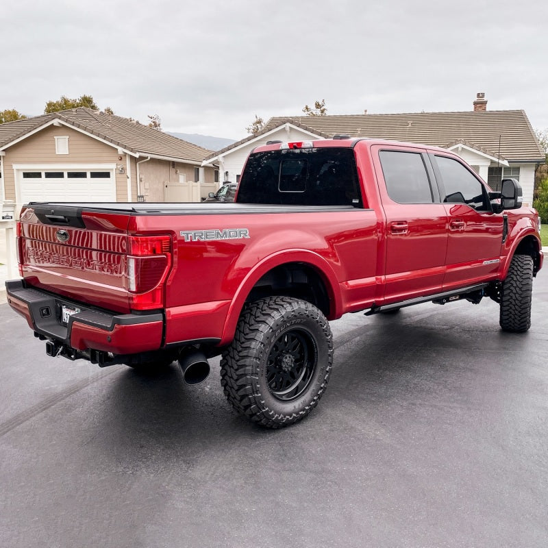 Banks Power 2017+ Ford Superduty 6.7L Monster Exhaust System - Single 5" Black Tip