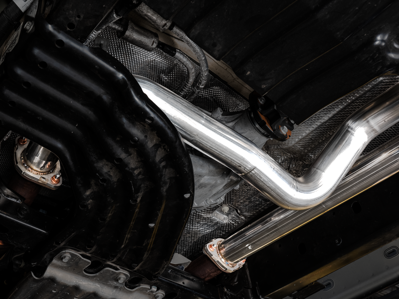 AWE Tuning 2021-23 RAM 1500 TRX 0FG Cat-Back Exhaust - Diamond Black Tips