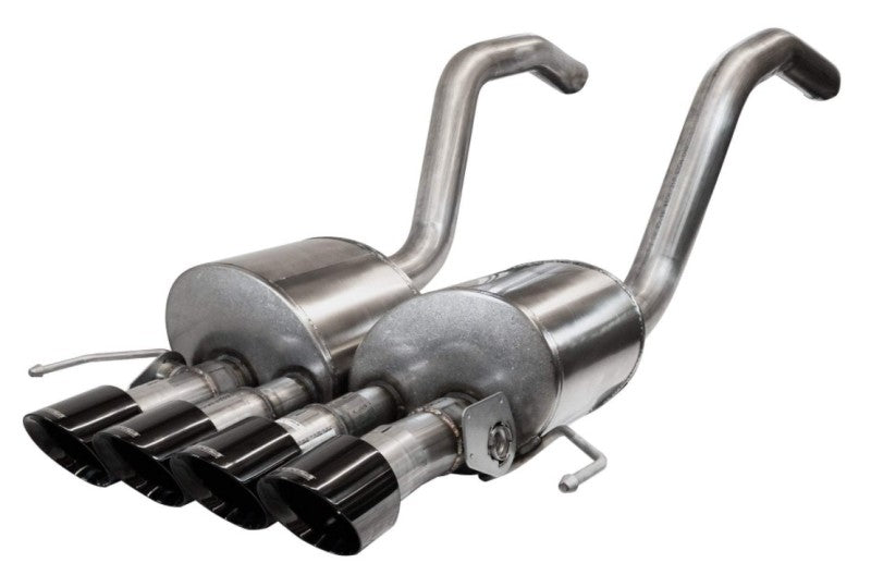 Corsa 2014-19 C7 Corvette Z06 6.2L 2.75in Xtreme Axle-Back w/ Dual NPP & Quad Black Tips