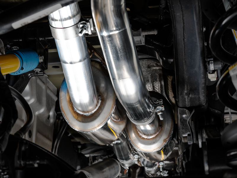 AWE Tuning 2021-23 RAM 1500 TRX 0FG Cat-Back Exhaust - Diamond Black Tips