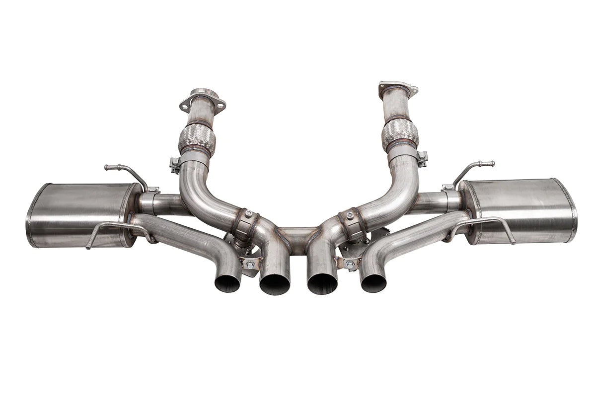 Corsa 2023+ C8 Corvette Z06 3”Valved Cat-Back Exhaust System (Re-Uses Stock Tips)