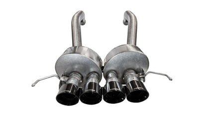 Corsa 2014-19 C7 Corvette Z06 6.2L 2.75in Xtreme Axle-Back w/ Dual NPP & Quad Black Tips