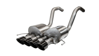 Corsa 2014-19 C7 Corvette Z06 6.2L 2.75in Xtreme Axle-Back w/ Dual NPP & Quad Black Tips